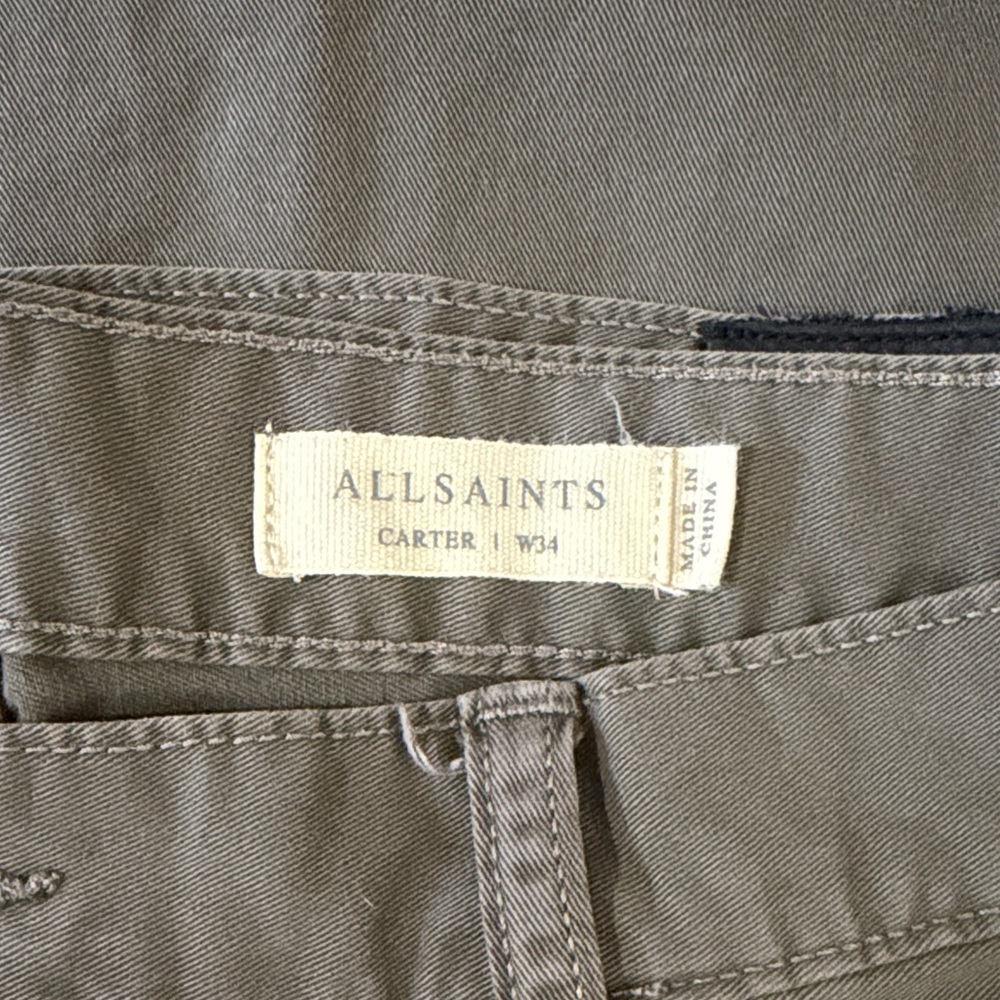 AllSaints Brown Pants